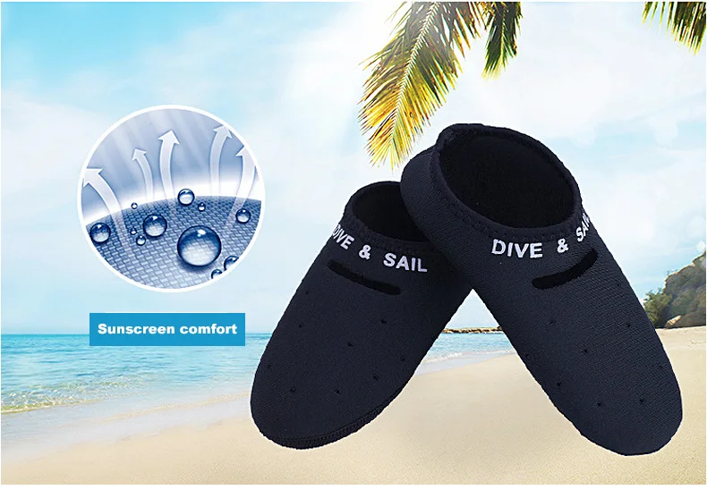 1 (3)3mm Water Sports Diving Socks Anti Skid Beach Shoes's Swimming Surfing Neoprene Socks Adult Diving Boots Wet Suit Socks Shoes