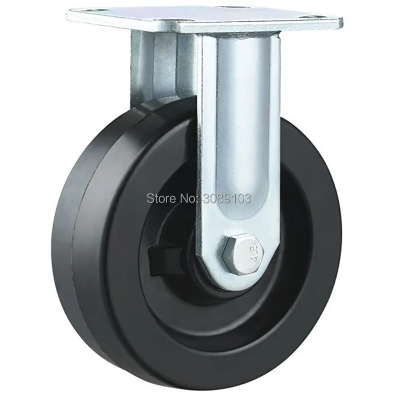 4 PCS 4 inch heavy duty high temperature caster wheel fixed casters 230