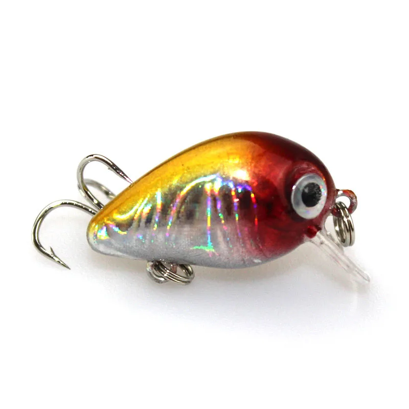 1 шт. 3 см 5 г японский мини воблер Crazy Wobble PESCA жесткая рукоятка приманка снасть