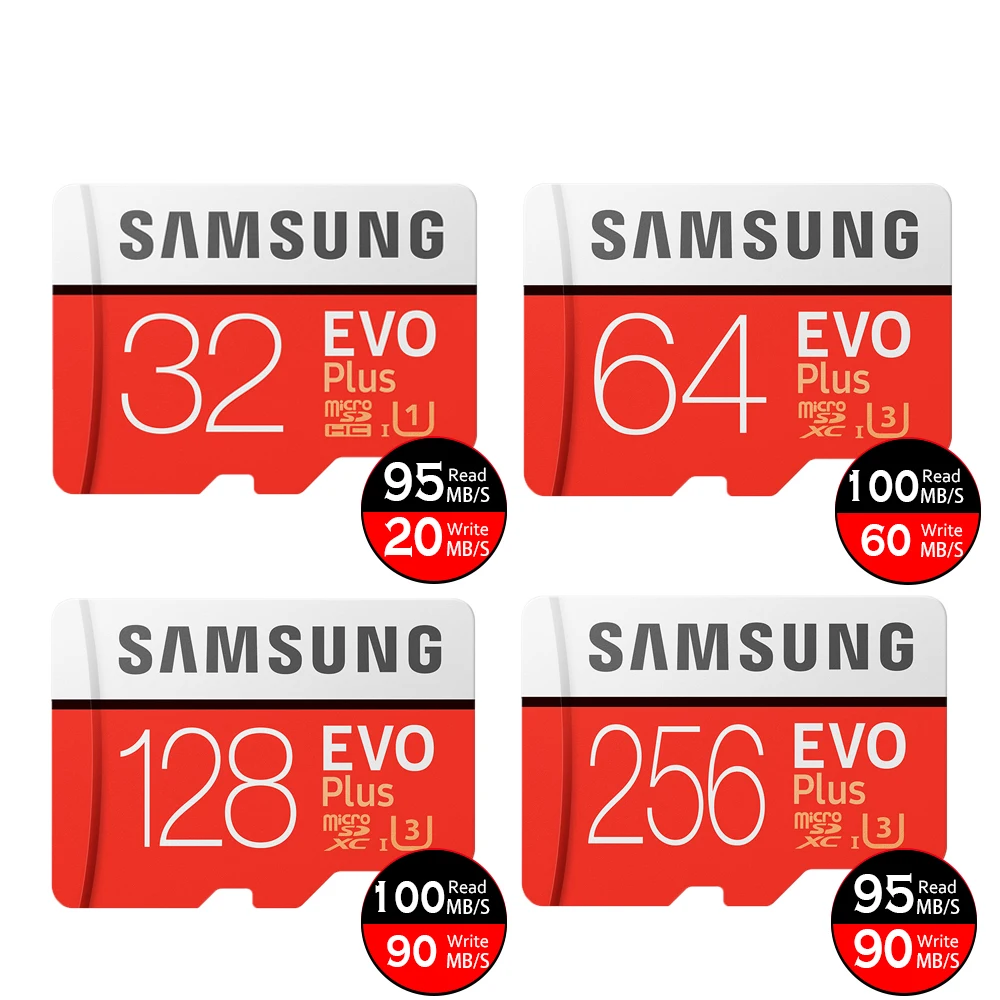 Карта памяти SAMSUNG EVO 32 64 128 Гб Micro SD 128 ГБ 32 ГБ 64 Гб 256 ГБ 512 Гб Micro SD карта SD/TF флэш-карта microSD carte для телефона