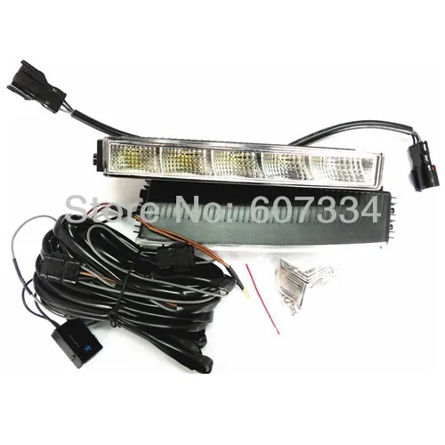 

Stock Shipping New 12V RL E9 Mark Car LED Daytime Running Lighting With 5 Super High Power/Energy Save White Chips