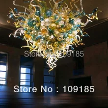 Крытый Подвесной Стекло люстра лампа