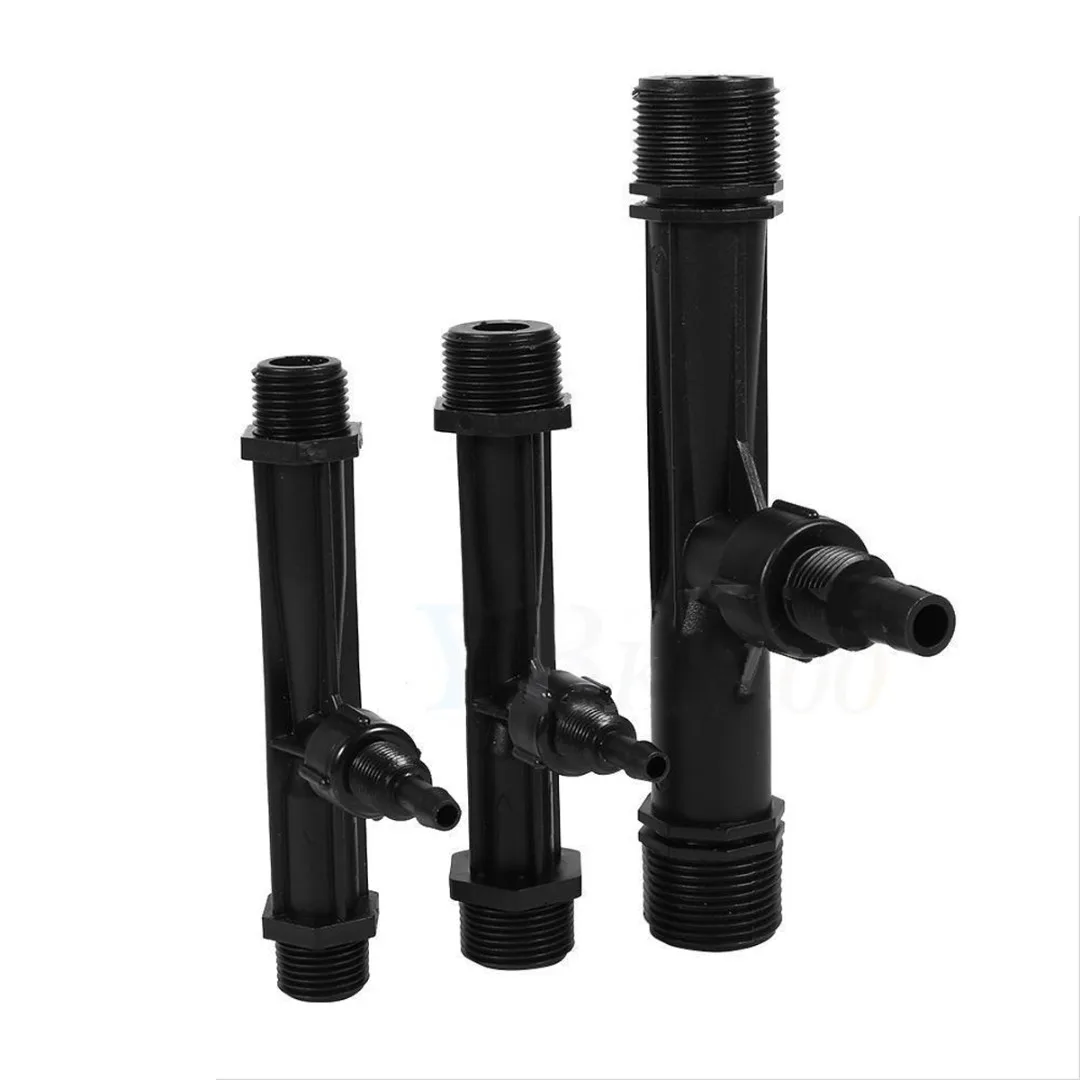 Mayitr Irrigation Venturi Fertilizer Mixer Injectors Agriculture Garden Water Tube Kit 1/2 Inch 3/4 Inch 1 Inch