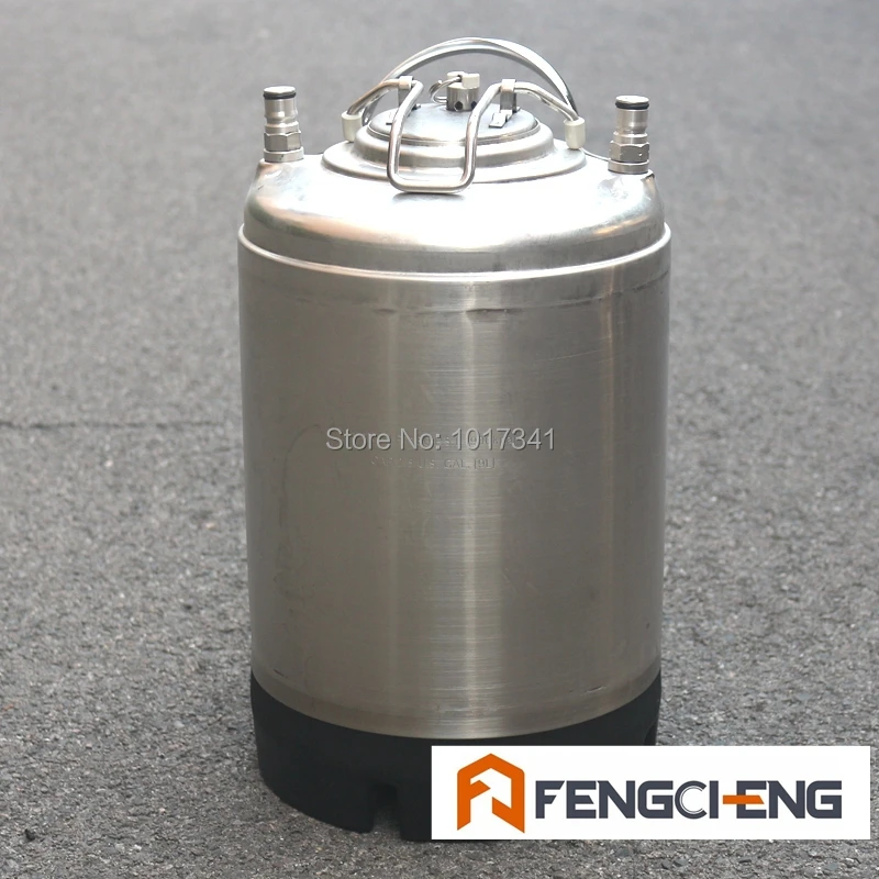 Reconditioned 2.5 Gal Cornelius Ball Lock Keg, Pressure Tested, Brand