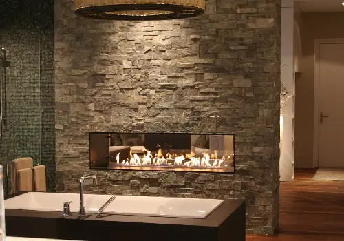 

Интеллектуальный автоматический спиртовой камин Inno-Fire, 36 дюймов, серебристый или черный, RS485 RS232, сухой контакт