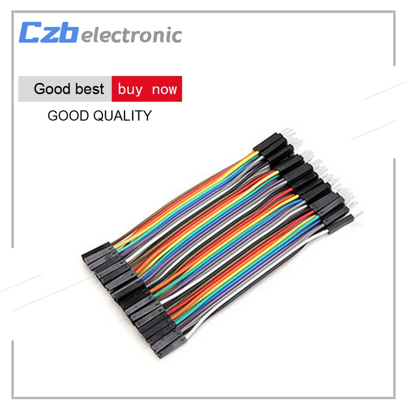 

40PCS Dupont 10CM Male To Female Jumper Wire Ribbon Cable for Arduino