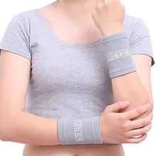 Спортивный браслет для бега, баскетбола, впитывающие пот, дышащие нарукавники, спортивные, безопасные, aolikes Joint, эластичный браслет A30525