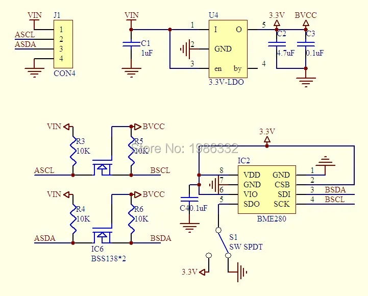 GY-BME280-SCH