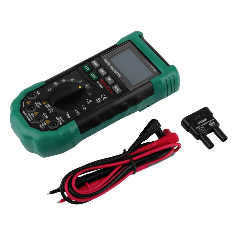 Mastech MS8268 Авто Диапазон Цифровой мультиметр Полная защита ac/dc Амперметр Вольтметр