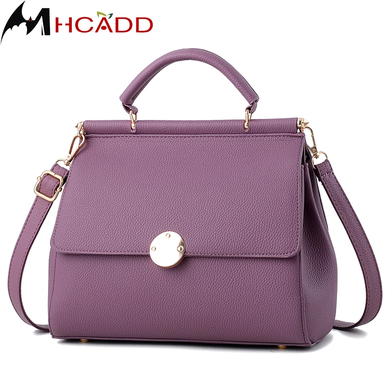 

MHCADD Fashion Designer Women Totes Solid Handbag Party Purse Ladies Messenger Crossbody Shoulder Bags Office Ladies Hobos Bag