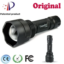 UniqueFire 3 режима UF-1505 XPE перезаряжаемый ночной Тактический светильник-вспышка с Grenn& Red& White светильник для батареи 1*18650