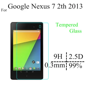 

2013 Nexus 7 second generation Glass protector For Google Nexus 7 2th Glass Screen Protectors