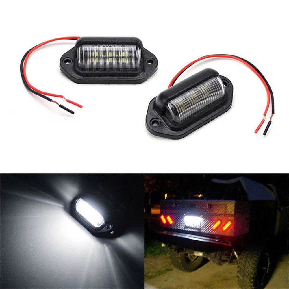 car tag lights