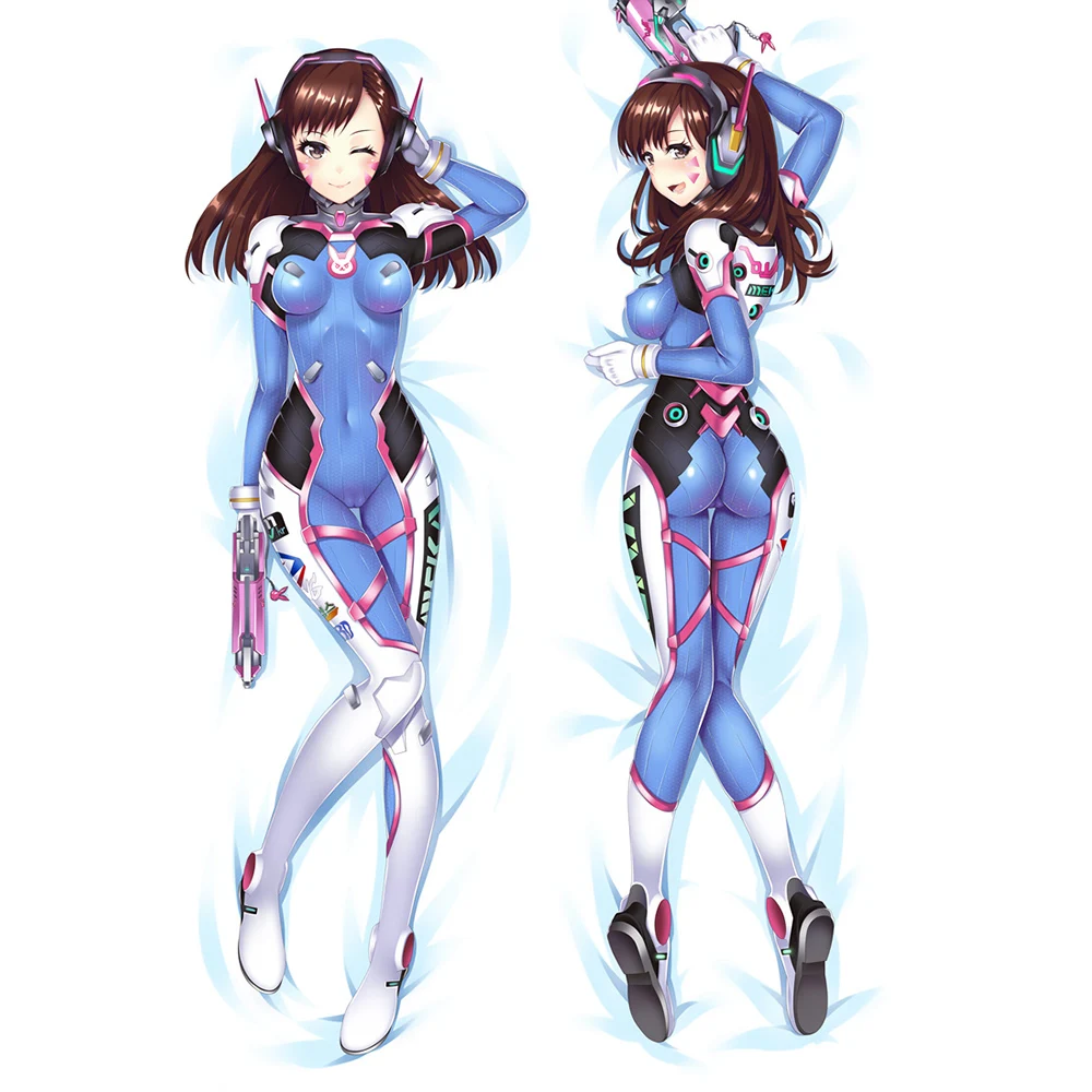 Аниме JK Горячая игра Девушка OW D. Va Song hana Dakimakura Косплей тело Чехол для подушки Dva декоративная подушка