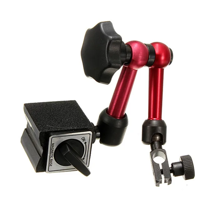 DANIU 1pc Mini Universal Flexible Magnetic Base Holder Stand Dial Test Indicator Tool Set