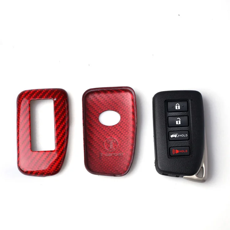 T Carbon Fiber Smart Key Cover чехол для ключей Lexus IS ES CT GS RX GX RX200 ES200 ES250 NX200 ES300H ES300|fob cover|smart key