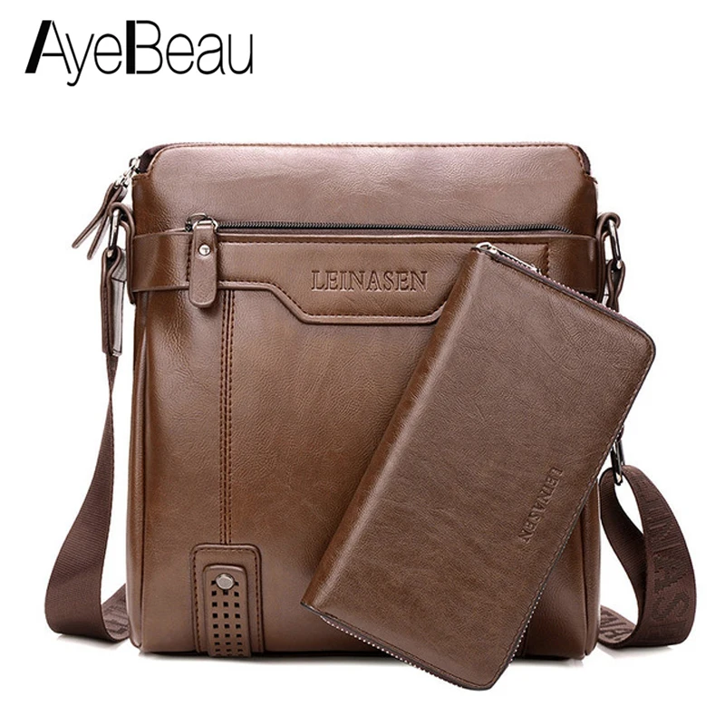 Vintage font b Cross b font Body Crossbody font b Shoulder b font For Male Messenger