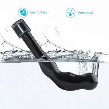 Silicone Prostate Massage Anal Beads Dildo Vibrator AV Magic Wand Vibrating Butt Plug Masturbator Erotic Toys Sex Toys for Men 6