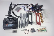F550 Drone FlameWheel Kit With KK 2.3 ESC Motor Carbon Fiber Propellers + RadioLink 6CH TX RX+Tall Landing Skid PTZ F05114-N