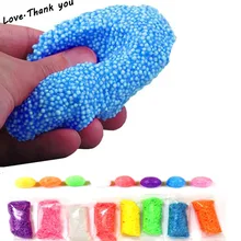 5Pcs Lot Clay DIY Slime Nontoxic Malleable Fimo Polymer Clay Play dough Pearl Snow Mud Snow