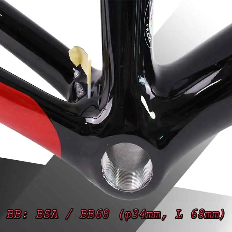 Discount Carbon Road Frame Disc Brakes Di2 Mechanical 3K Carbon Fibre road Cycling Race Frameset Bicycle Frame 3 Discount Carbon Road Frame Disc Brakes Di2 Mechanical 3K Carbon Fibre road Cycling Race Frameset Bicycle Frame 3