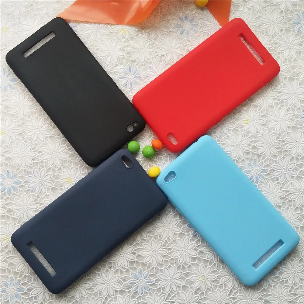 Macarons цветной ТПУ силиконовый матовый чехол для Xiaomi Redmi 4A высокое качество яркий