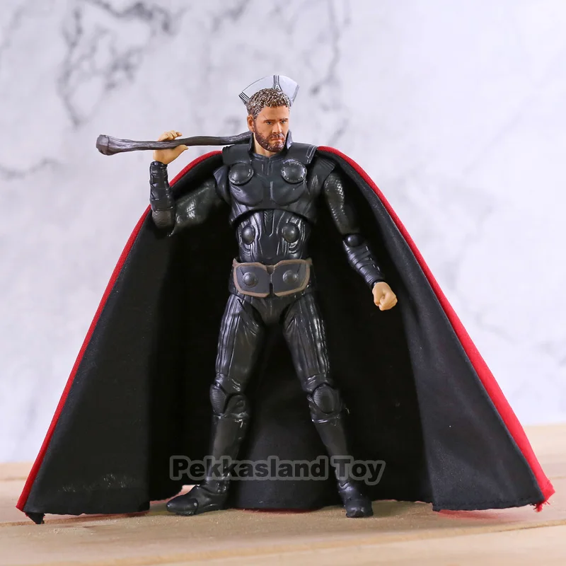 Фильм SHF Мстители Бесконечность война Тор одинсон 6 "ПВХ фигурку Дети игрушки
