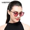 MERRYS femmes classique marque Designer lunettes de soleil yeux de chat sans monture en métal lunettes de soleil S8099 ► Photo 1/6
