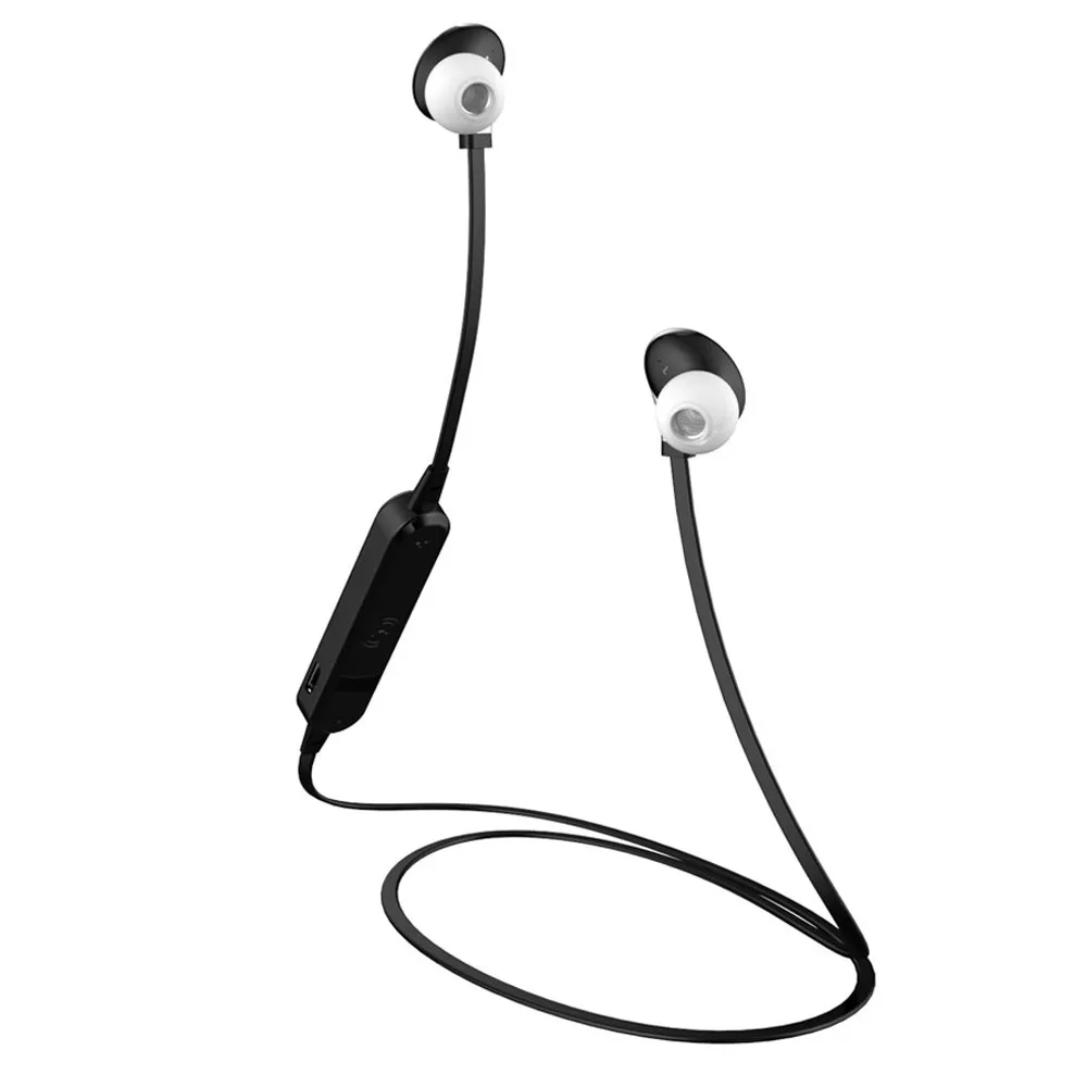 Беспроводные Bluetooth спортивные наушники VOBERRY гарнитура микрофон сабвуфер для Apple