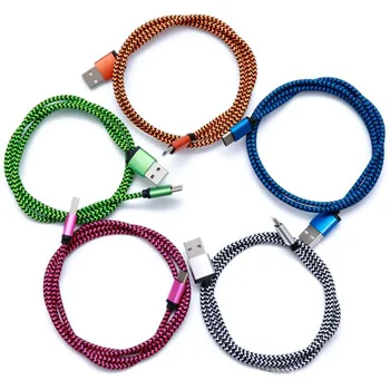 

100pcs 1M 2M 3M CAMDEMS 8pin fabric nylon braided usb cable Accessory Bundles for iphone 5 5s 6 6s 6 plus 7 7plus X for ios 10