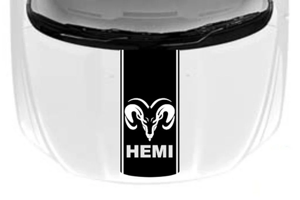 Для универсальных homi Dodge Ram Hood Stripe Truck наклейки Mopar гоночная графика | Автомобили и