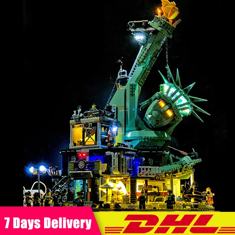 

IN STOCK 3560Pcs with Lights Movie Series The Legoinglys 70840 Welcome To APOCALYPSEBURG Building Blocks Bricks Kids Toys Gifts