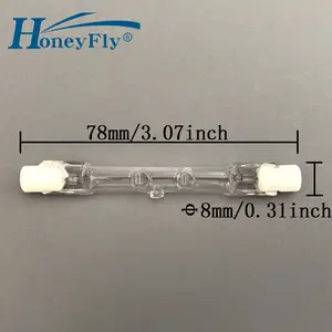 HoneyFly-bombilla halógena para lámpara incandescente, reemplazo  transparente de lámpara halógena de 220V, 28W, 42W, 53W, 70W, 100W,  95x55mm, 3000K, A55, E27, 10 piezas - AliExpress