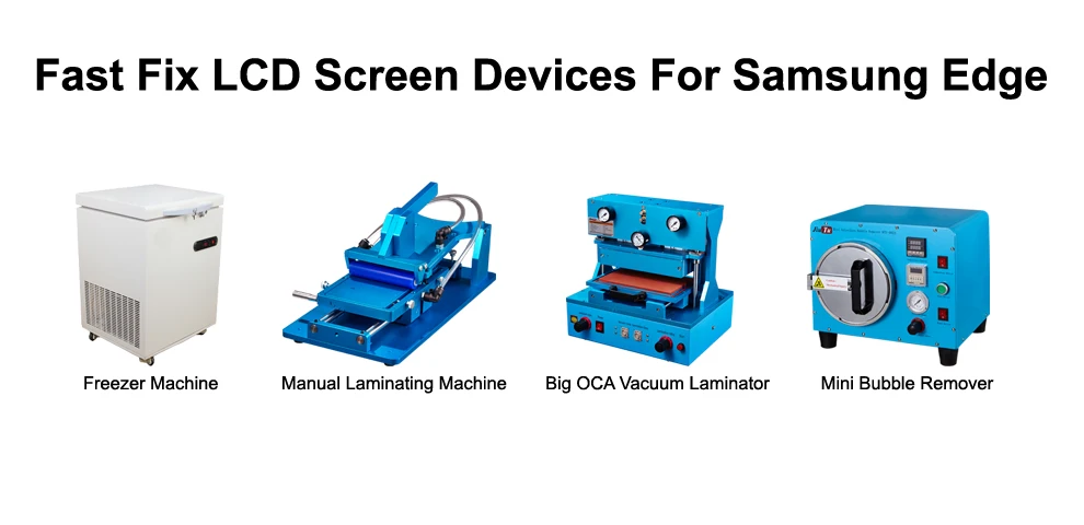 lcd repair machines for cracked screen refurbish iphone 7 7 plus samsung s6 edge s7 edge cracked glass repair jiutu