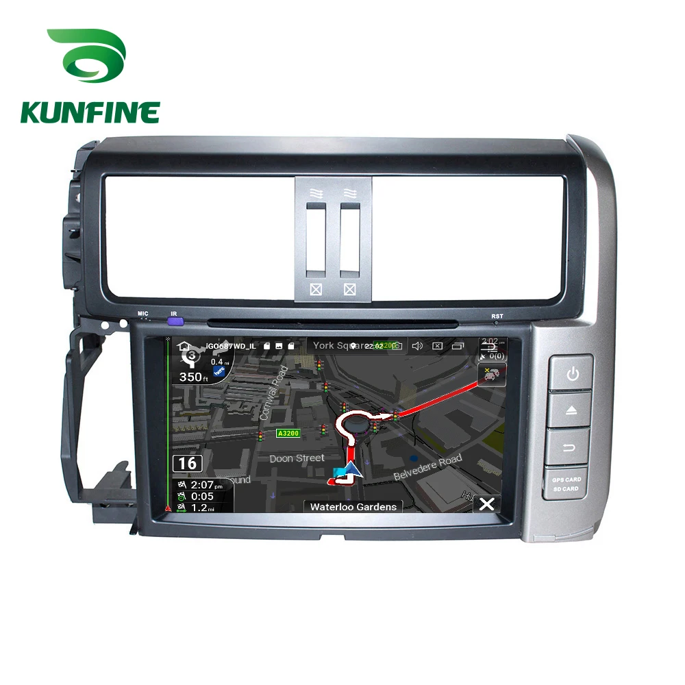 Flash Deal Octa Core 4GB RAM Android 8.0 Car DVD GPS Navigation Multimedia Player Car Stereo for TOYOTA PRADO 2010-2013 Radio Headunit WIFI 2