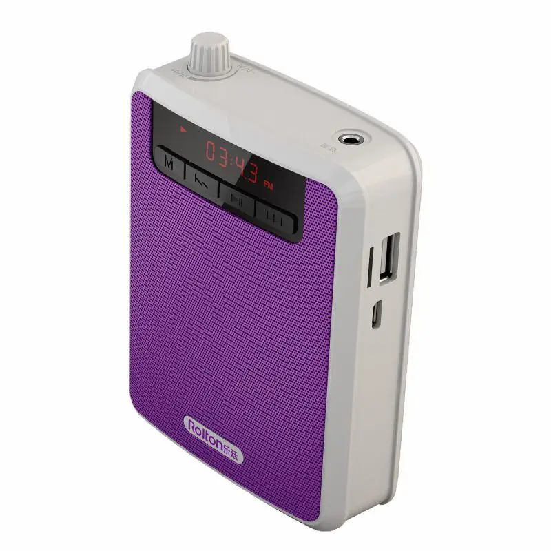  Rolton K-300 Loudspeaker Microphone Voice Amplifier Booster Megaphone Speaker For Teaching Tour Gui - 1928485276