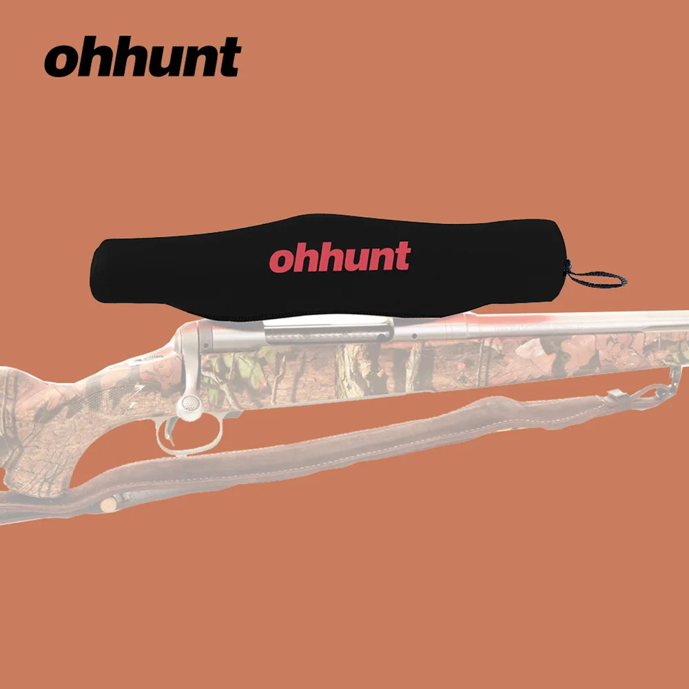 Ohhunt охотничий прицел пальто оптические прицелы Защитная крышка тактический прицел пальто черный прицел аксессуары