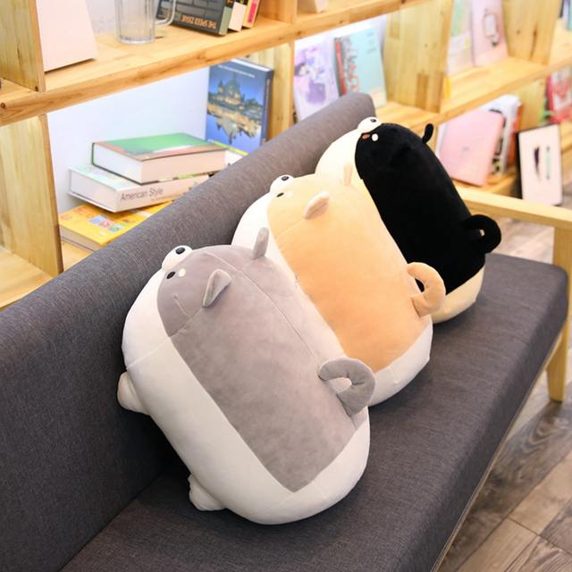 New 40/50cm Cute Shiba Inu Dog Plush Toy Stuffed Soft Animal Corgi Chai Pillow Christmas Gift for Kids Kawaii Valentine Present