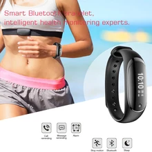 Новое поступление IP67 Водонепроницаемый Bluetooth Smart Браслет монитор сердечного ритма измерять кровяное давление SmartBand браслет