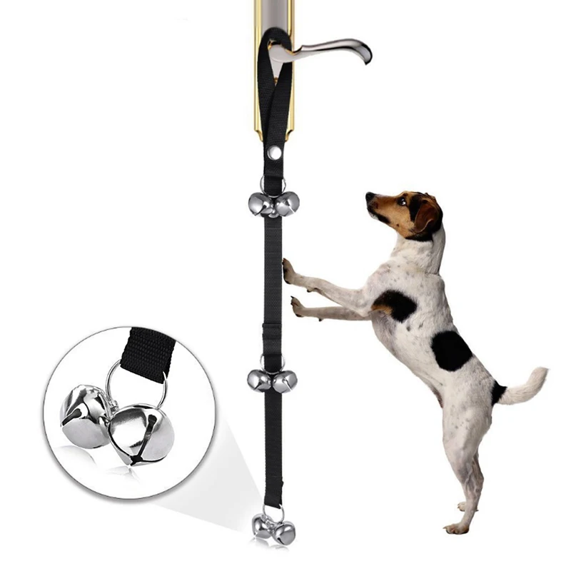 Dog Potty Training Bell Doorbell Adjustable for Housebreaking Housetraining Door-0