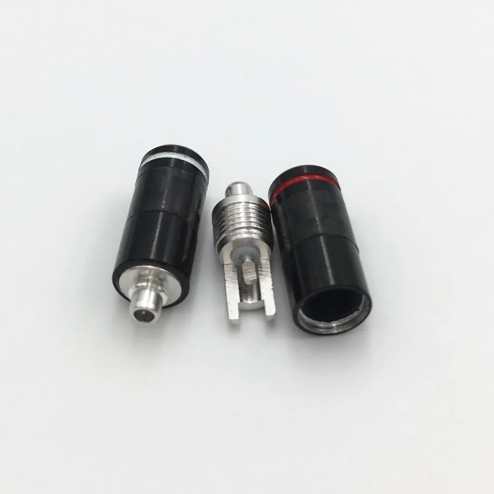 1 пара родиевых штырьков для наушников DIY HiFi Shure SE535 SE846 UE900 корпус из углеродного