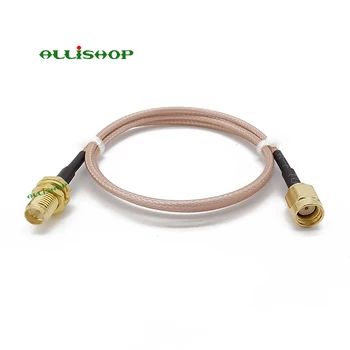 

ALLiSHOP 3/6/9/12/15 Meters Wi-Fi rp sma Extension cable rp-sma male to female connector adapter pigtal cable for Wi-Fi Antenna