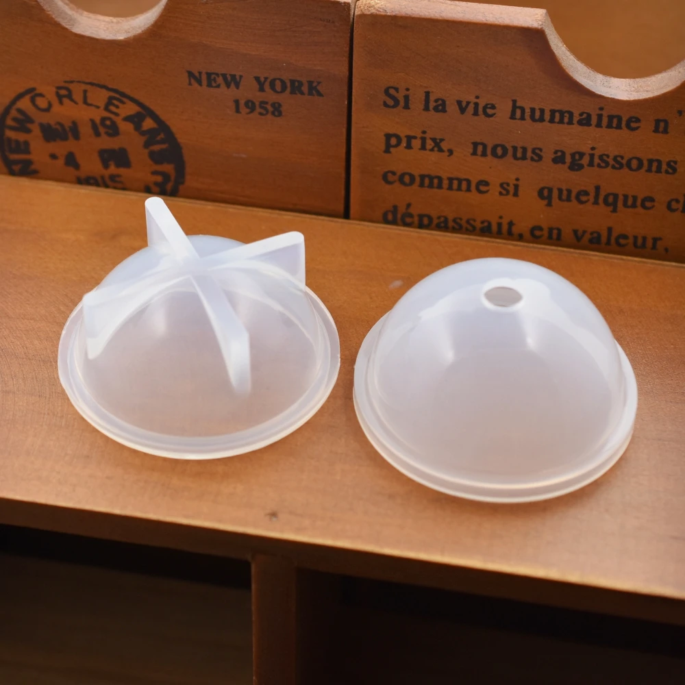 SNASAN силиконовая форма для ювелирных изделий круглый шар Смола силиконовая форма ручной работы смолы формы для эпоксидной смолы разный размер для выбора