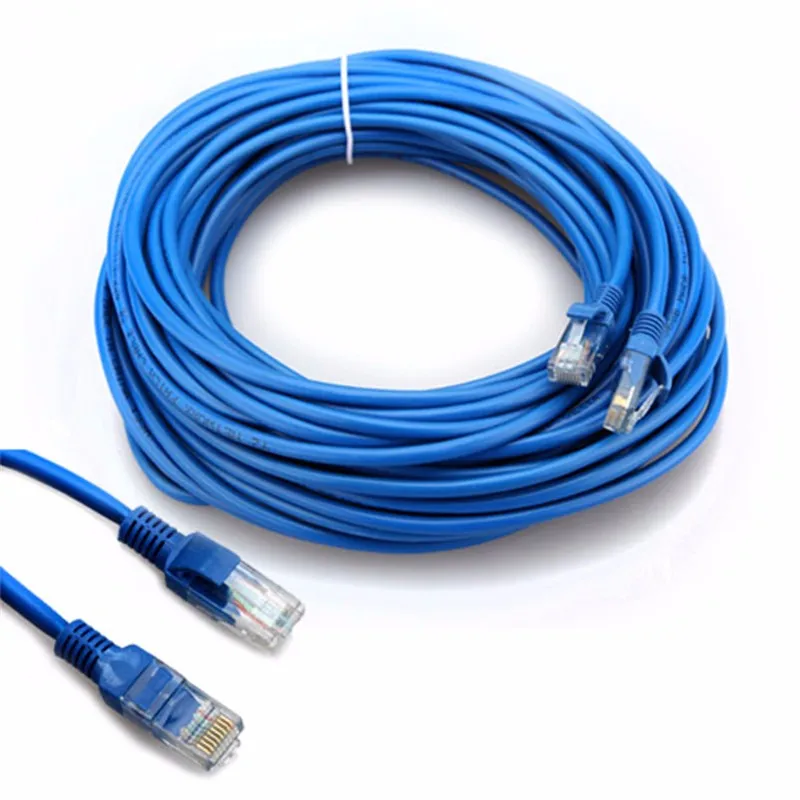 1 м/2 м/3 м/5 м/40 м CAT5 100 RJ45 Ethernet кабели 8Pin разъем Интернет сеть шнур проводной линии