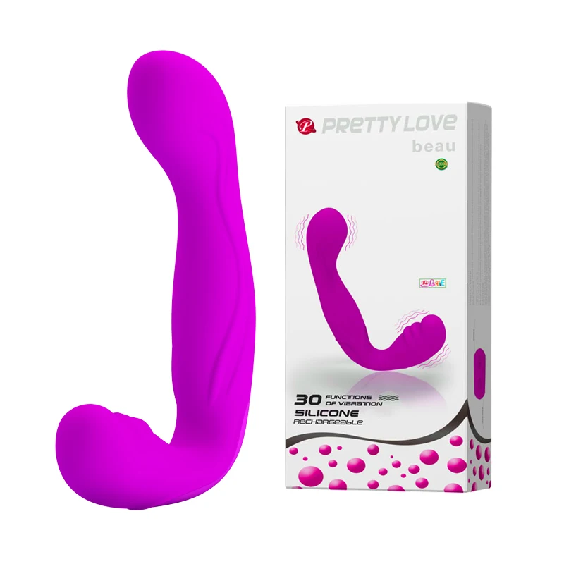 30 Speeds G Spot Dildo Dual Vibrators Rechargeable Lesbian Strap On Double Ended Dildos Adult Sex Toys Products | Красота и здоровье