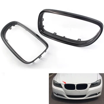 

Left Right Side Car Front Grille Surrounds Cover Fit for BMW E90 E91 3 Series 2009-2011 Facelift 323i 328i 335i