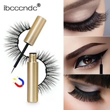 Подводка для глаз карандаш водонепроницаемая ручка Магнитная подводка для глаз прецизионная долговечная жидкая подводка для глаз гладкие инструменты для макияжа