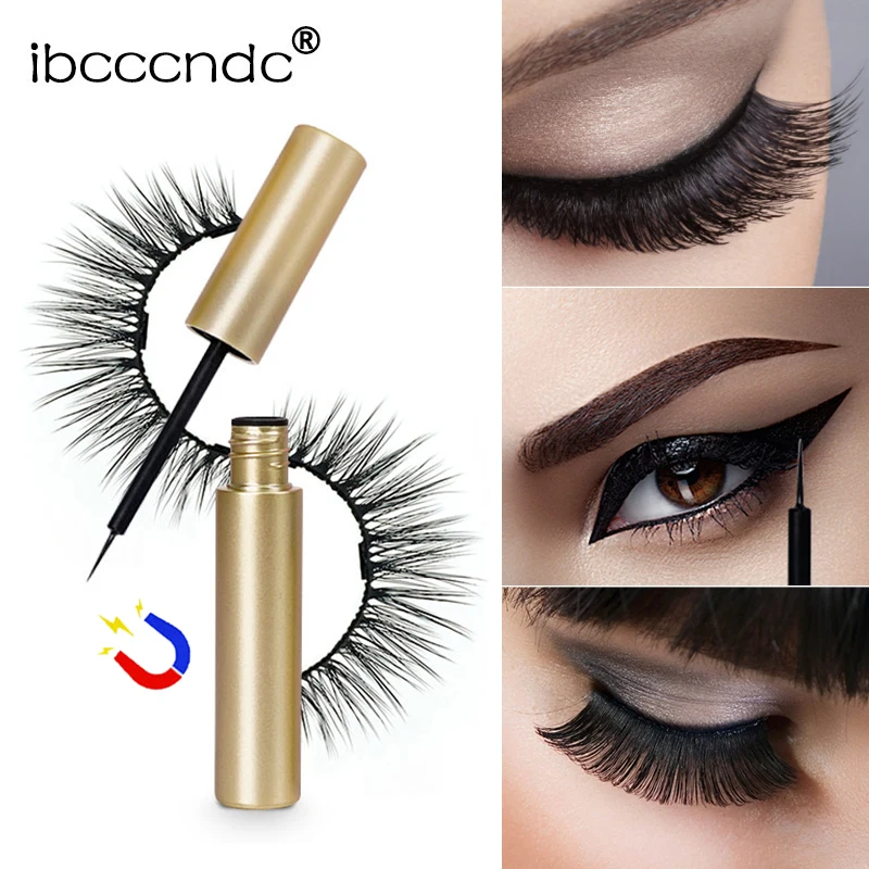 

Eyeliner Pencil Waterproof Pen Magnetic Eyeliner Precision Long-lasting Liquid Eye Liner Smooth Make Up Tools