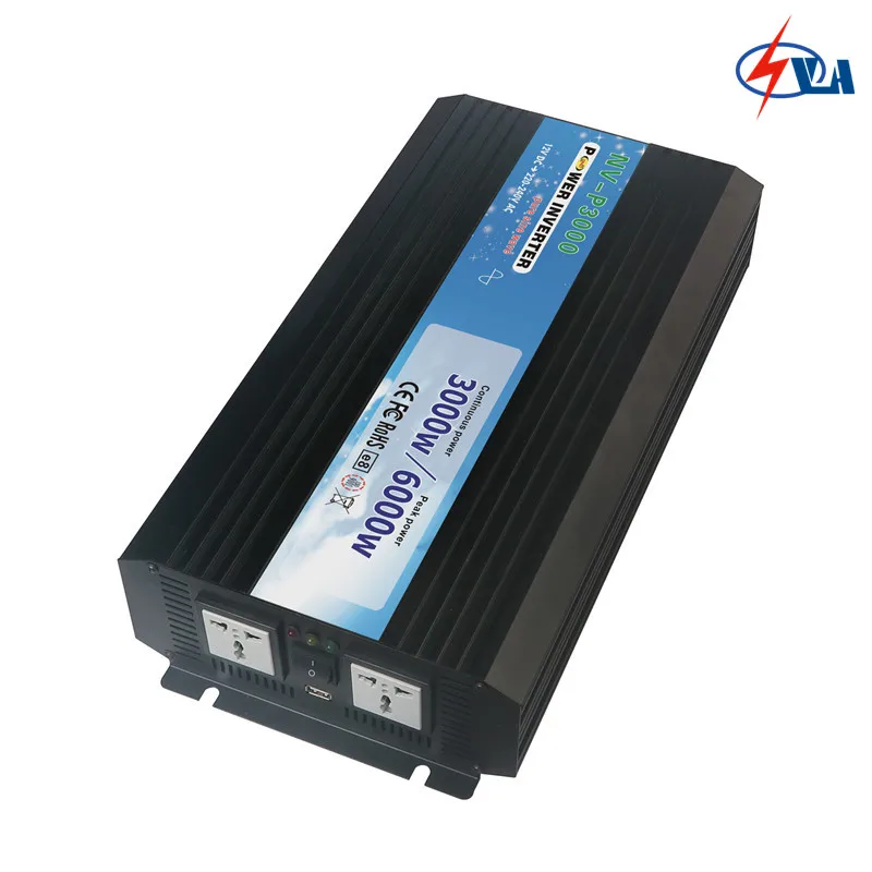 

P3000-121 Pure Sine Wave 12V 110V 3KW Inverter  DC TO AC Power Inverter