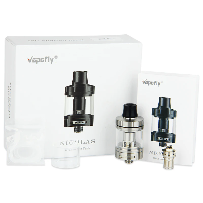 Оригинальный испаритель Vapefly Nicola MTL Subohm емкость 3 мл с простой заменой катушка BVC и